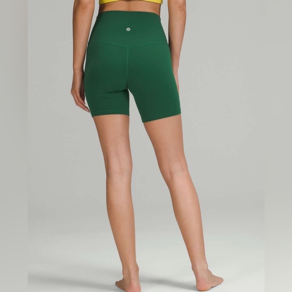 Lululemon Align High-Rise Short 6" Everglade Green Size 4 - Picture 2 of 7
